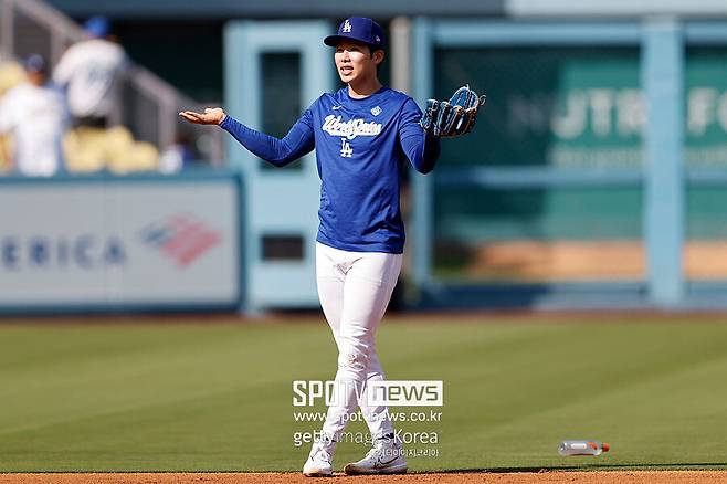 ▲ 에르난데스가 팀과 재계약한다면 김혜성은 내년에도 출전 기회를 잡기 쉽지 않을 수 있다