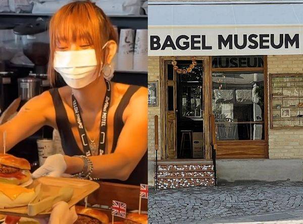 런던베이글뮤지엄 창업자 료(사진 왼쪽)와 안국점 전경ⓒ런던베이글뮤지엄 공식SNS