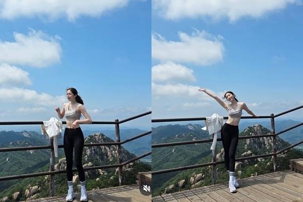 레깅스는 이미 생활복으로 자리 잡았다. 사회적 수용성을 높이려면 방수·보온 기능을 갖춘 기능성 레깅스와 긴 상의 조합 같은 절충형 스타일이 새로운 표준이 될 수 있다. 성해은 인스타그램 갈무리