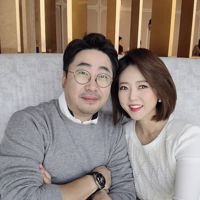 고(故) 백성문 변호사(왼쪽)와 김선영 앵커 /인스타그램