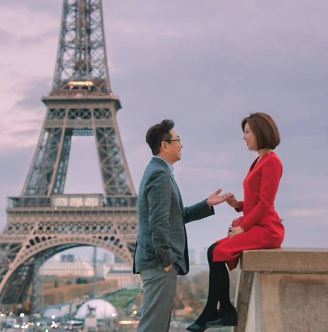 김선영, 백성문. 사진|백성문 인스타그램