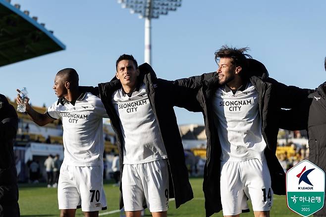 성남FC가 전남 드래곤즈를 꺾었다.(한국프로축구연맹 제공)