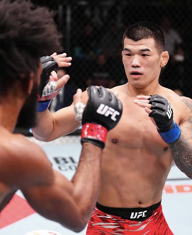 고석현. 사진=UFC 코리아 SNS