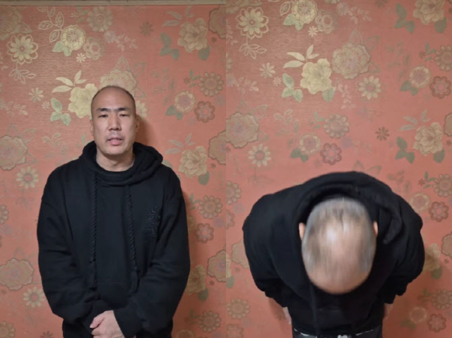 ▲ 정상수는 1일 자신의 사회관계망서비스(SNS)에 사과하는 영상을 게재했다. 인스타그램 캡처