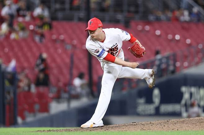 ▲ 정해영을 비롯한 마운드의 젊은 선수들 상당수가 미필인 가운데 KIA는 내년 아시안게임도 신경을 써야 한다 ⓒKIA타이거즈