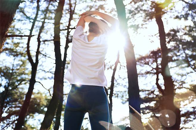 애슬레져 시장을 선도하던 레깅스 인기가 식고 있다. 클립아트코리아 제공