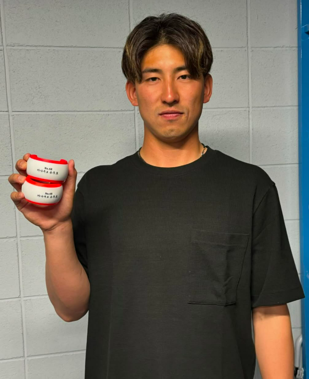 ▲ 올 시즌이 끝난 뒤 야쿠르트로부터 방출 통보를 받은 가나쿠보는 해외 리그에서 경력을 이어 가며 언젠가 일본프로야구 복귀를 꿈꾸고 있다 ⓒ가나쿠보 SNS