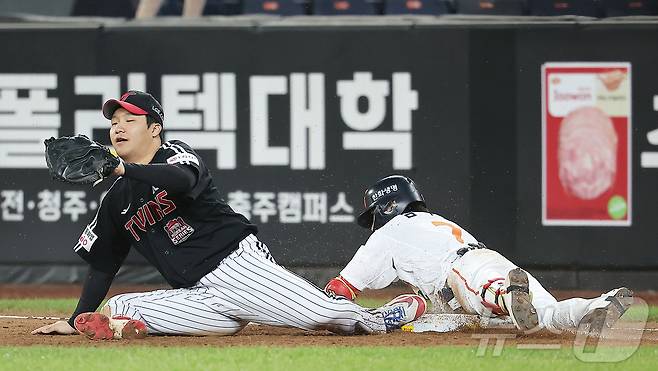 LG 트윈스 문보경. /뉴스1 DB ⓒ News1 김진환 기자