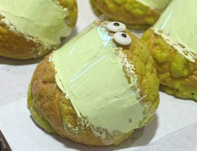 백희제과 멜론 소보로. 사진=박소윤