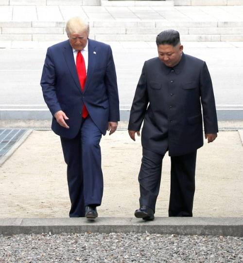 도널드 트럼프 미국 대통령과 김정은 북한 국문위원장. /사진=연합뉴스