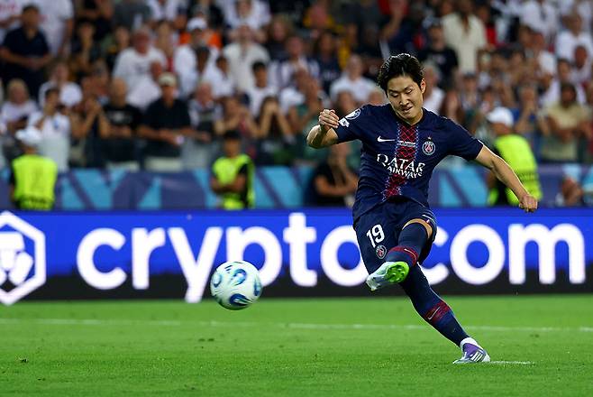 PSG 이강인. Getty Images코리아