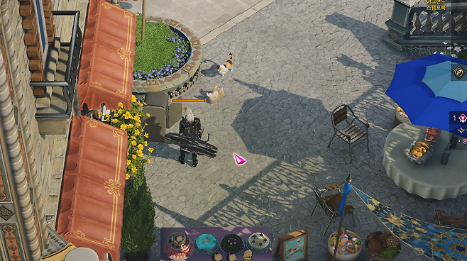 ▲ 쓰레기통은 이렇게 생긴 상자를 열면 된다