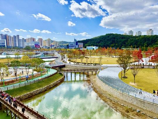 대전 갑천생태호수공원 모습. 대전시 제공