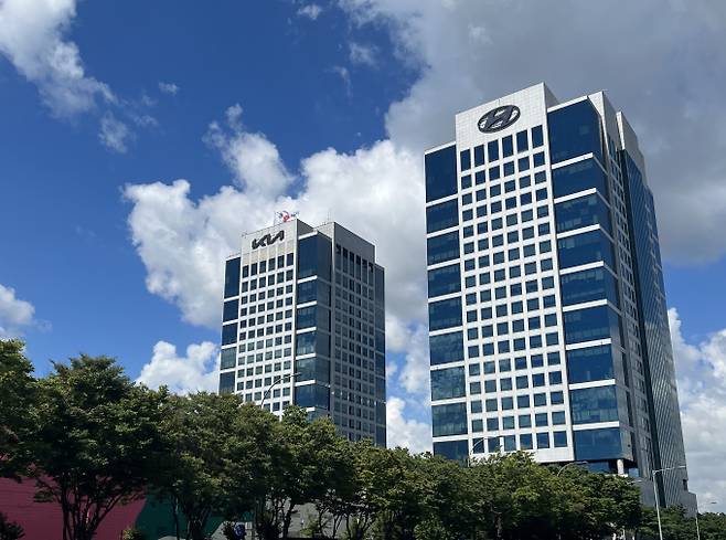 현대기아차 양재동 본사 전경. /사진=현대차