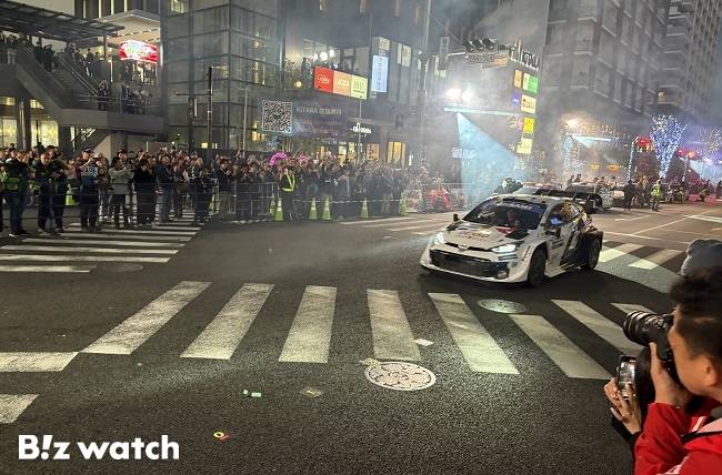 랠리 재팬 개막식 / 사진 = 안준형 기자