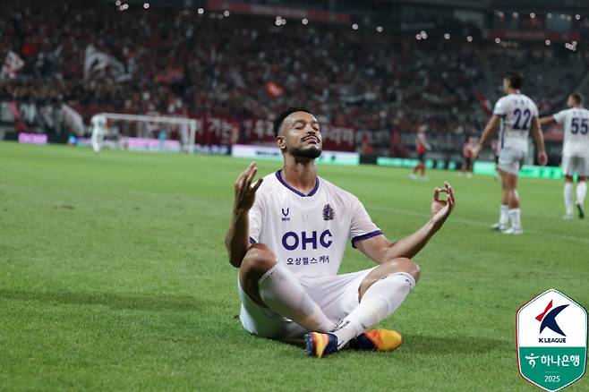 안양 모따. 사진제공=한국프로축구연맹