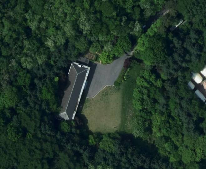 워커힐 빌라 위성 사진 /네이버 지도 캡처