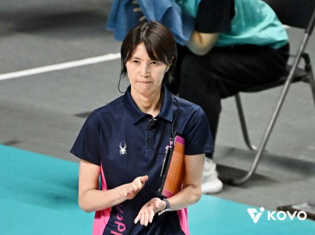 흥국생명 요시하라 도모코 감독./KOVO