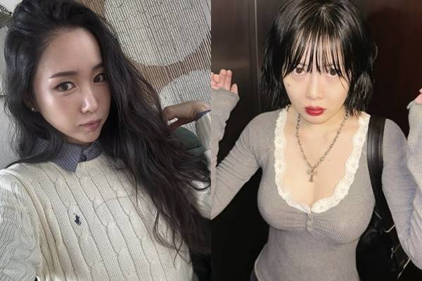 왼쪽부터 웨이 현아/개인 계정 캡처