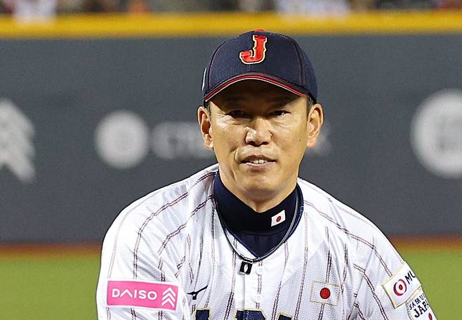 이바타 히로카즈 일본 야구대표팀 감독. 연합뉴스