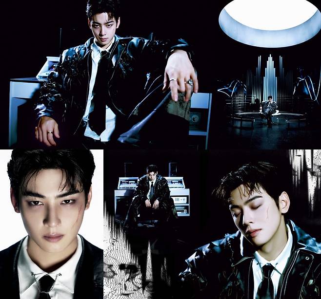 차은우 솔로2집 ‘엘스’ 밤 버전.