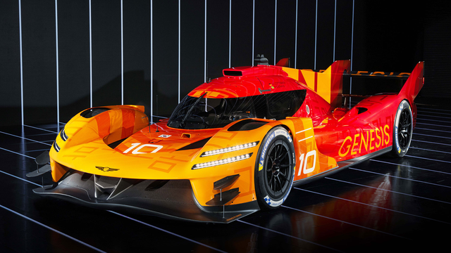 제네시스 GMR-001 하이퍼카 실차 디자인. 제네시스 브랜드 제공