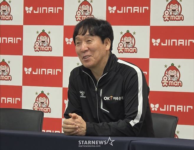 신영철 OK저축은행 감독. /사진=김명석 기자