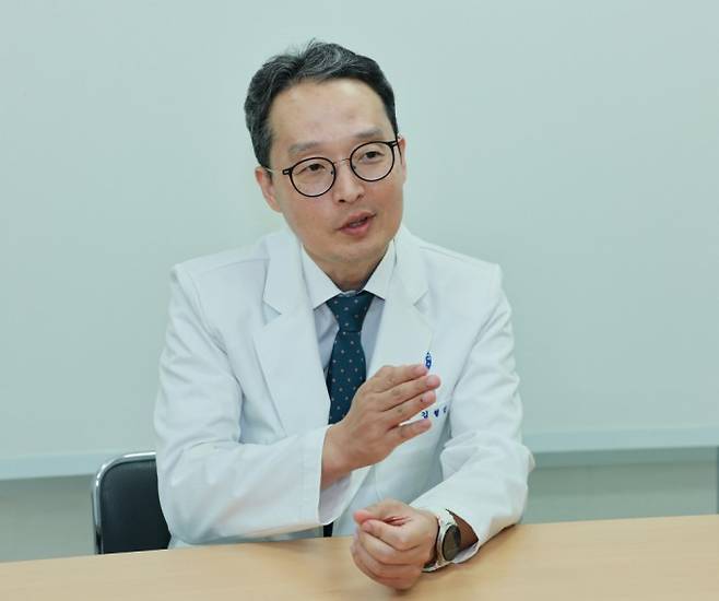 김형범 연세대 의대 교수가 10월 15일 세브란스병원에서 동아사이언스와 인터뷰를 하고 있다. 세브란스병원 제공