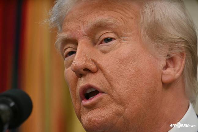 도널드 트럼프 미국 대통령. /AFPBBNews=뉴스1