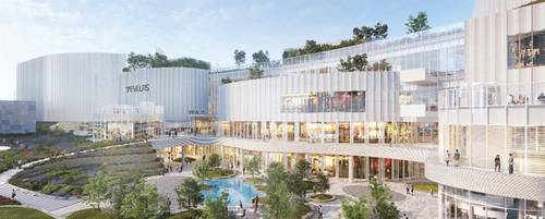 인천 송도 타임빌라스 조감도