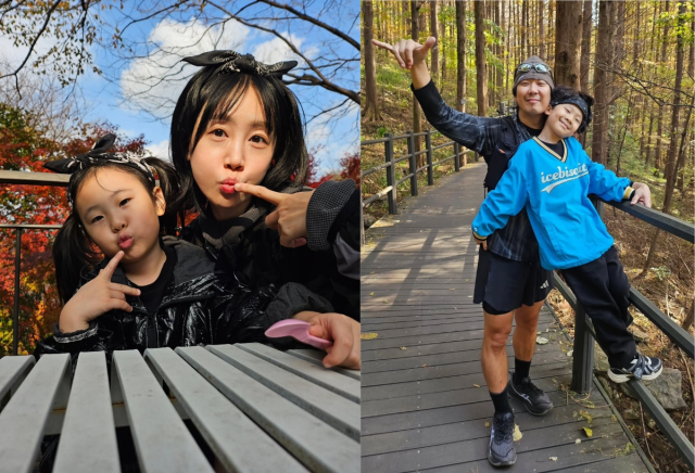 별이 가족과 함께 가을 나들이를 떠났다. / 별 인스타그램