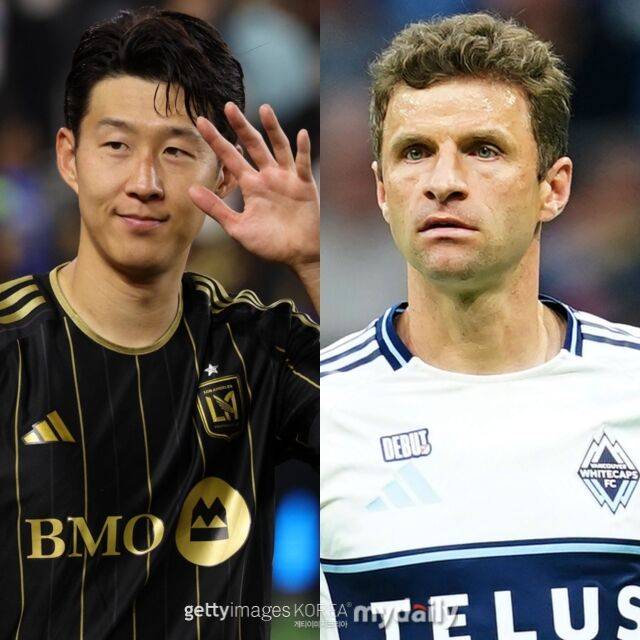 손흥민, 토마스 뮐러./게티이미지코리아