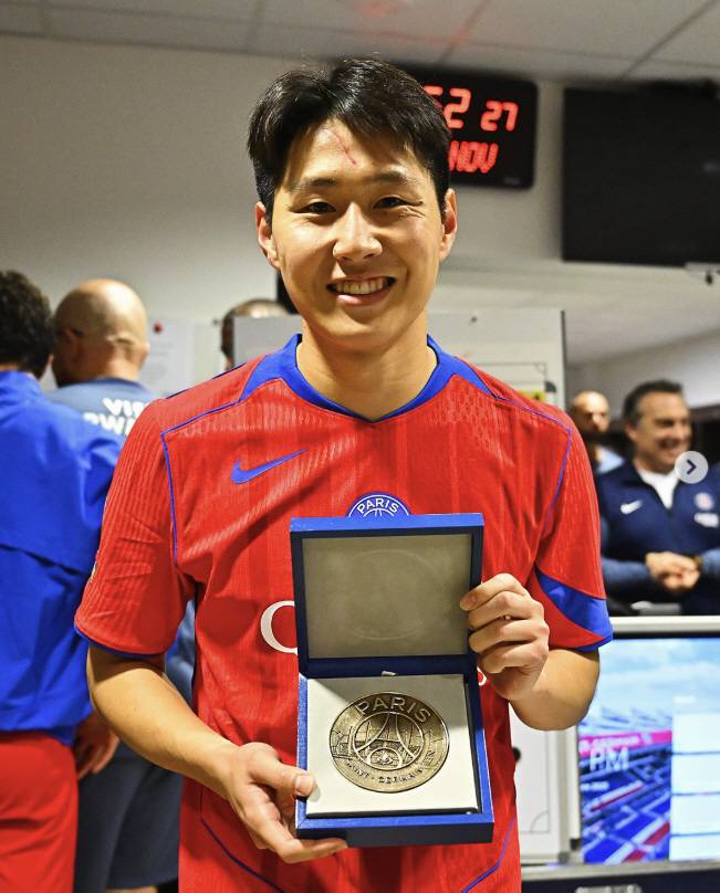 사진=PSG 공식 계정 캡처