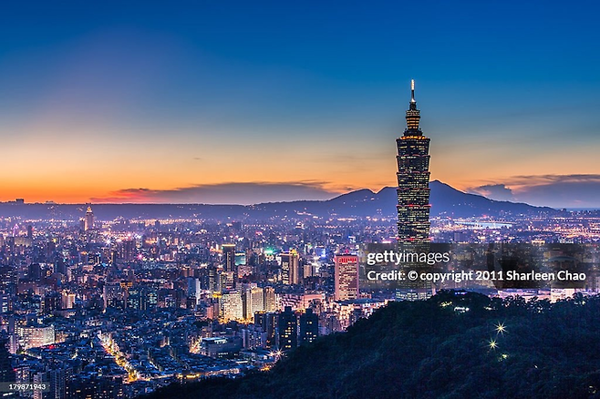 타이베이 야경 〈사진=게티이미지뱅크〉