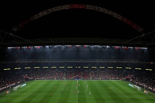 웸블리 스타디움 전경. 게티이미지코리아