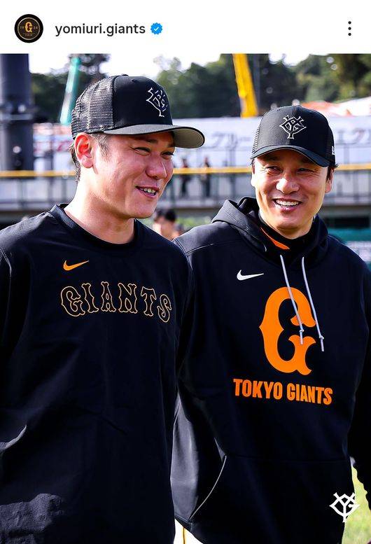 요미우리 자이언츠 공식 SNS 캡처