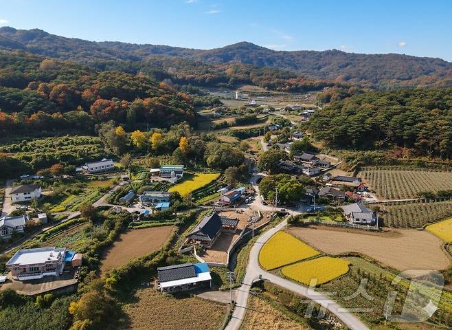 슬로시티로 지정된 예산 대흥면의 전경(한국관광공사 제공)