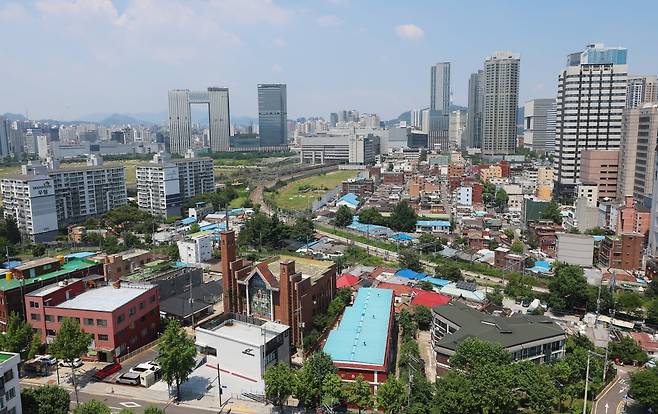 서울 용산구 한강대로 용산정비창 전면 1구역 일대 모습. /사진=연합뉴스