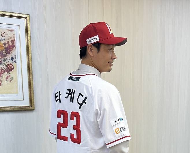 SSG 랜더스에 입단한 일본인 투수 다케다 쇼타. (SSG 랜더스 제공)