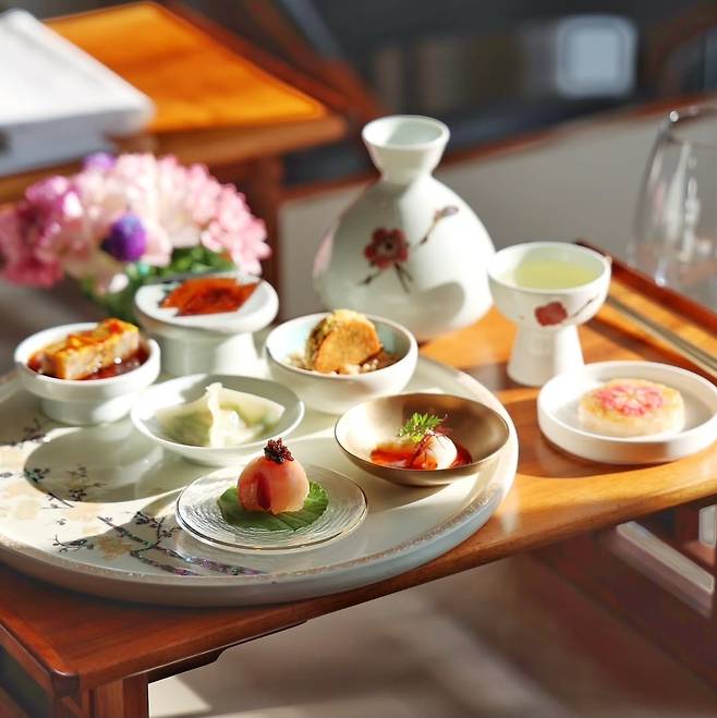 권숙수에서 나오는 요리들. 인스타그램