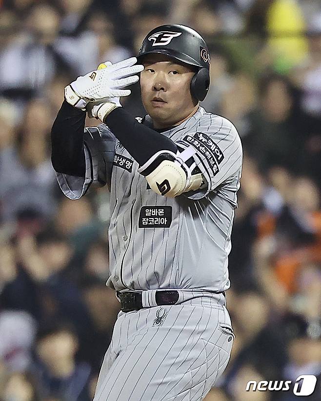 한화 이글스 시절의 안치홍. 뉴스1 DB ⓒ News1 김진환 기자