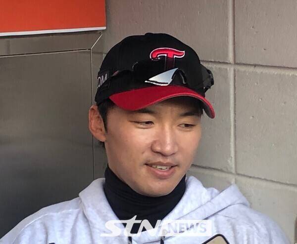31일 오후 6시 30분 대전한화생명볼파크에서 열리는 2025 신한 SOL뱅크 한국야구위원회(KBO) 포스트시즌(PS) 한국시리즈(KS·7전4선승제) 5차전 경기를 앞두고 인터뷰를 갖는 LG 트윈스 외야수이자 주장 박해민. /사진(대전)=이형주 기자