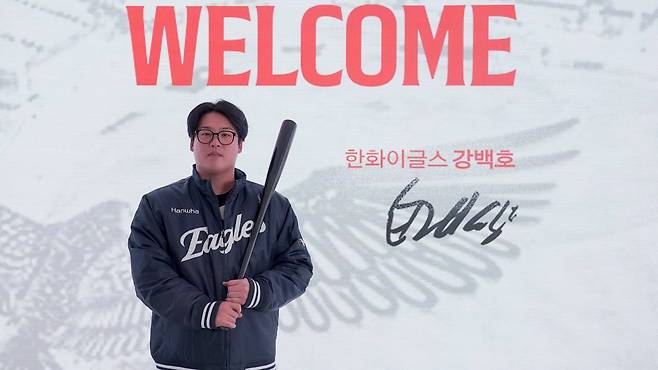 한화 이글스로 이적한 강백호. (한화 제공)