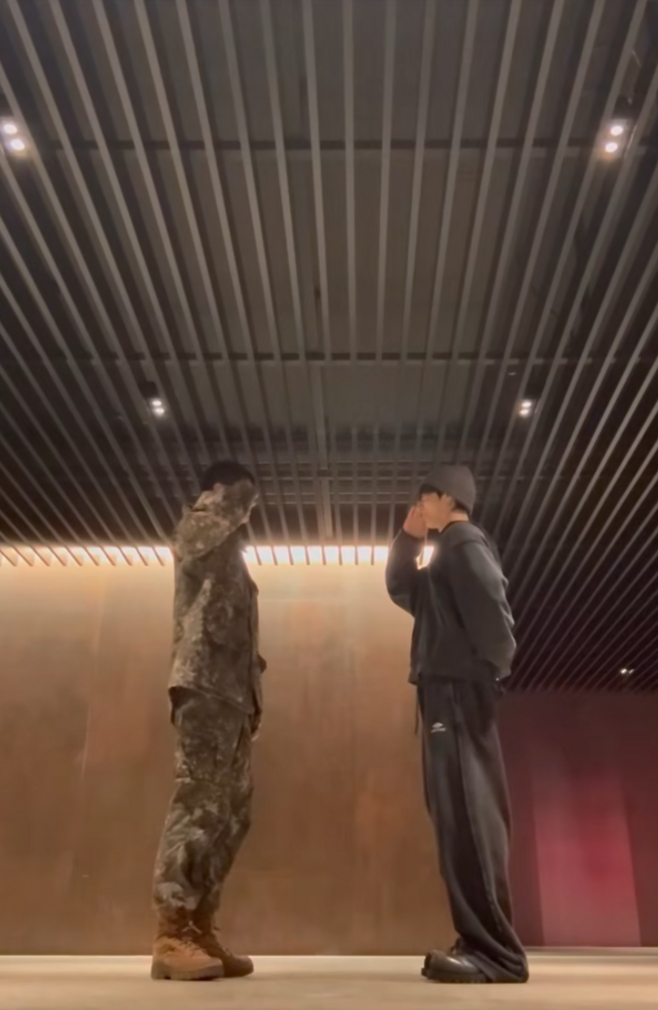 차은우, 정국. 사진ㅣ차은우 SNS