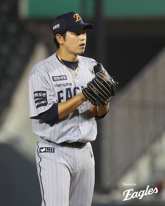 한화 이글스 시절 이태양의 모습. /사진=한화 이글스 제공