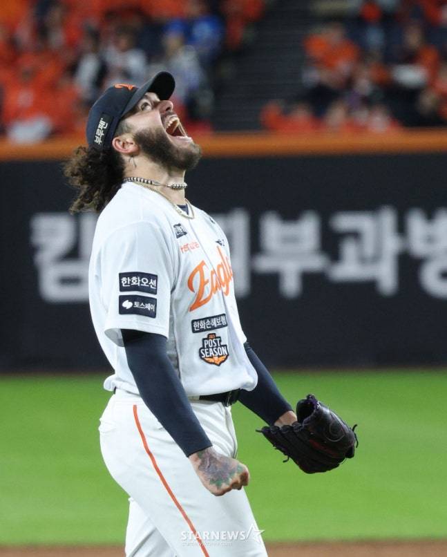 한화의 코디 폰세. /사진=김진경 대기자