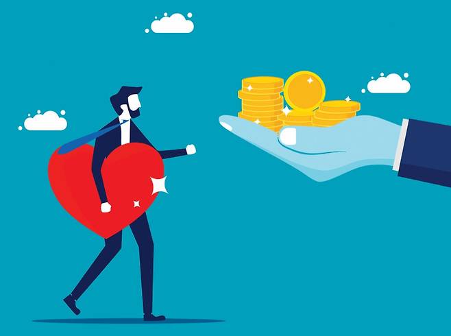 책 ‘백만장자 마인드’에는 “사람들이 돈을 좋아하지 않기 때문에 돈이 부족한 것”이라는 설명이 나온다. GETTYIMAGES