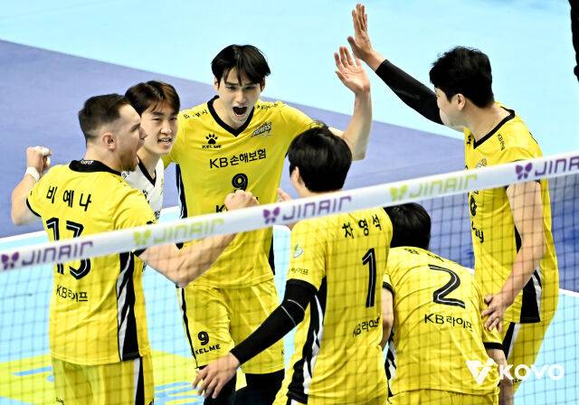 KB손해보험 배구단./KOVO