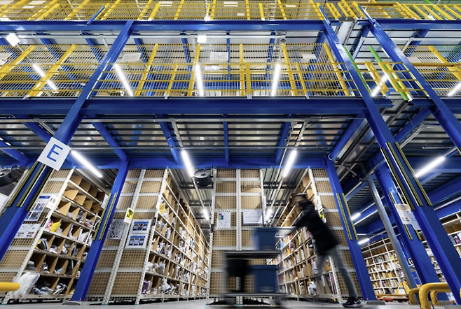 ▲ 쿠팡 물류센터 내부. /사진제공=쿠팡 뉴스룸