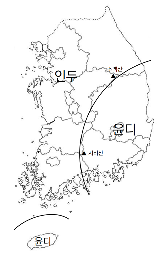 인두 방언지도. 정승철 교수 제공